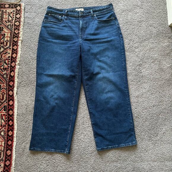 Madewell Curvy Perfect Vintage Wide Leg Jeans - Picture 1 of 8